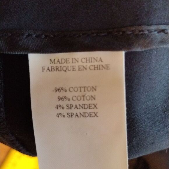 THEORY "HANNIE" Women's Stretch Capri Pant, Size 0, Black - Picture 8 of 9